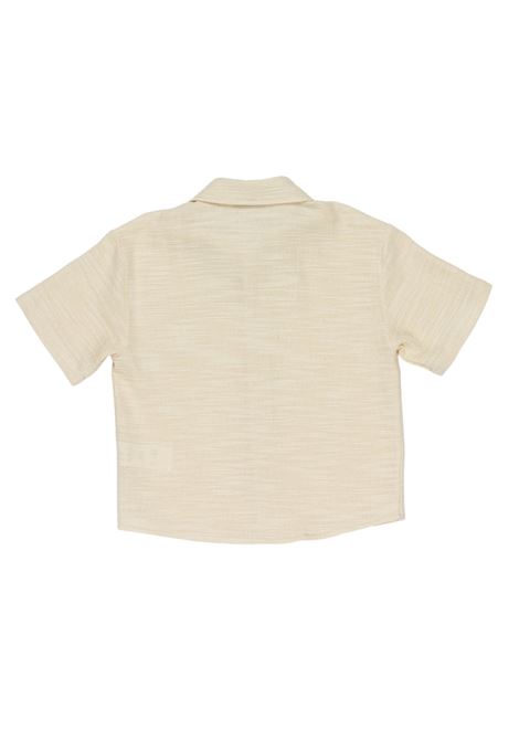 Camicia mezze maniche PAOLO PECORA KIDS | PP4379SABBIA